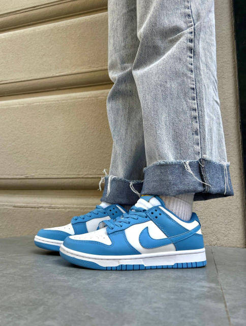 Кроссовки мужские голубые Nike SB DUNK LOW « UNIVERSITY BLUE