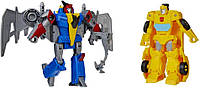 Transformers BUMBLEESWOOP Трансформеры Бамблби и Динобот Cyberverse Bumblebee and Dinobot Swoop Hasbro F2733