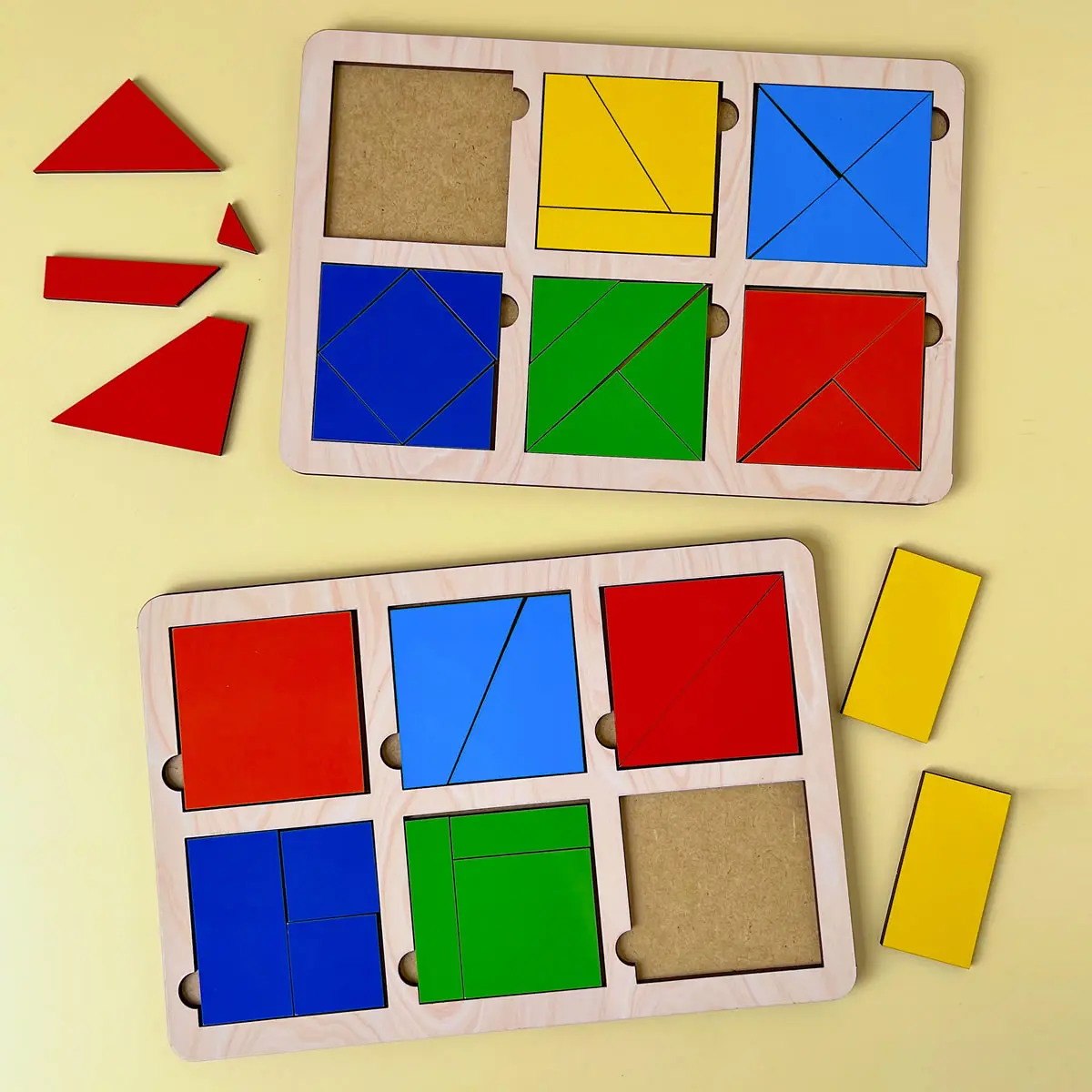 Розвиваюча іграшка Квадрати Нікітіних 1 рівень Ubee ПСД205, фото 1