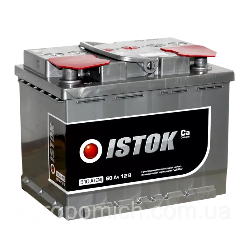 Автомобільний акумулятор ISTOK 6CT-60 500A (6009) (IEC6001LB2)