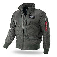 Мужская куртка пилот оливковый Dobermans Aggressive Aviator Offensive Premium Jacket (M)