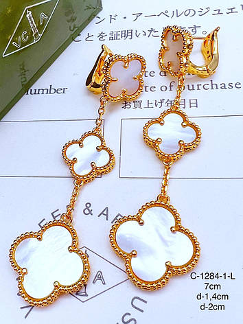 Сережки Stainlees Steel (14-K), фото 1