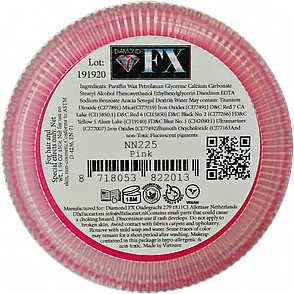 Аквагрим Diamond FX неон рожевий 45 g, фото 3