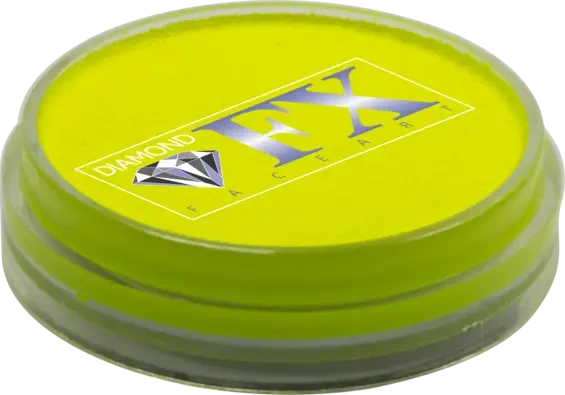 Аквагрим Diamond FX неон жовтий 10 g