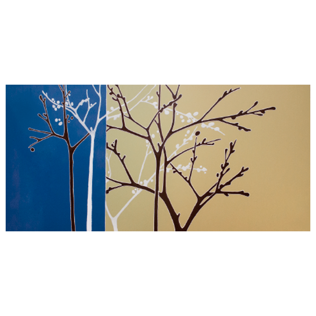 Металокерамічний дизайн-обігрівач UDEN-700 "Пори року", фото 1