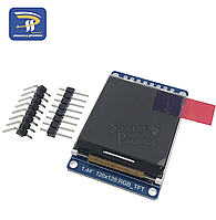 Дисплей цветной экран HD SPI OLED ST7735 1.44 дюймов