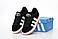 Чорні чоловічі зимові Кросівки Adidas Campus, фото 6