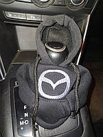 Чохол кофта Худі аксесуар на КПП Car Hoodie мазда Mazda чорний подарунок автомобілісту 10070
