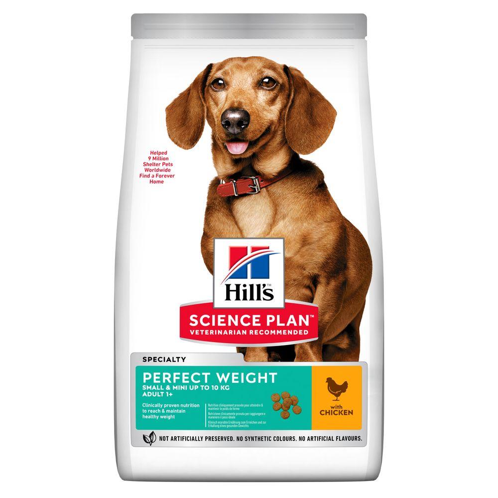 Hill’s Science Plan Adult Perfect Weight Small&Mini Сухий корм для підтримки ваги дорослих малих та мінатюрних собак, з куркою, фото 1