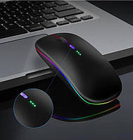 Бездротова миша Bluetooth із USB, геймерська портативна миша 2,4 ГГц.