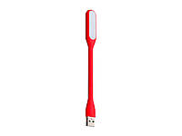 Лампа гибкая TRIZAND 13175 USB LED 5V 1.2W Красный цвет для PC Ноутбука Повербанка Кемпинга Чтения Польша!