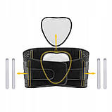 Пояс (бандаж) для поперекового відділу хребта 4FIZJO 4FJ0492 Size M, фото 4