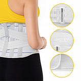 Пояс (бандаж) для поперекового відділу хребта 4FIZJO 4FJ0498 Size M, фото 8