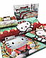 Полуторний комплект з ранфорсу для дітей та підлітків "Кітті", фото 6