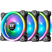 Вентилятор Thermaltake Riing Trio 12 RGB Radiator Fan TT Premium Edition (3-Fan Pack) (CL-F072-PL12SW-A