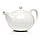 Керамічний чайник для заварювання чаю "Уайт", 1200мл, фото 3