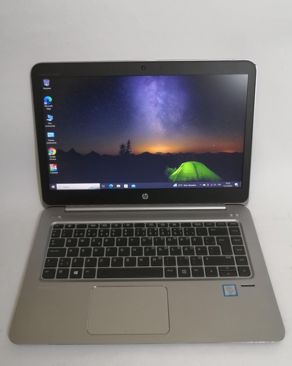 Б/в Ноутбук Б-клас HP EliteBook Folio 1040 G3 14" 1920x1080| Core i5-6300U| 8 GB RAM| 256 GB SSD| HD 520
