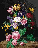Картина по номерам (KHO2048) Цветочный аромат ©Henriette Geertruida Knip, 40 х 50 см, Идейка