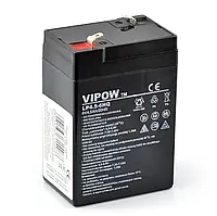 Гелевый аккумулятор 6V 4,5Ah Vipow