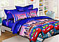 Полуторний комплект з ранфорсу для дітей та підлітків "Тачки", фото 4