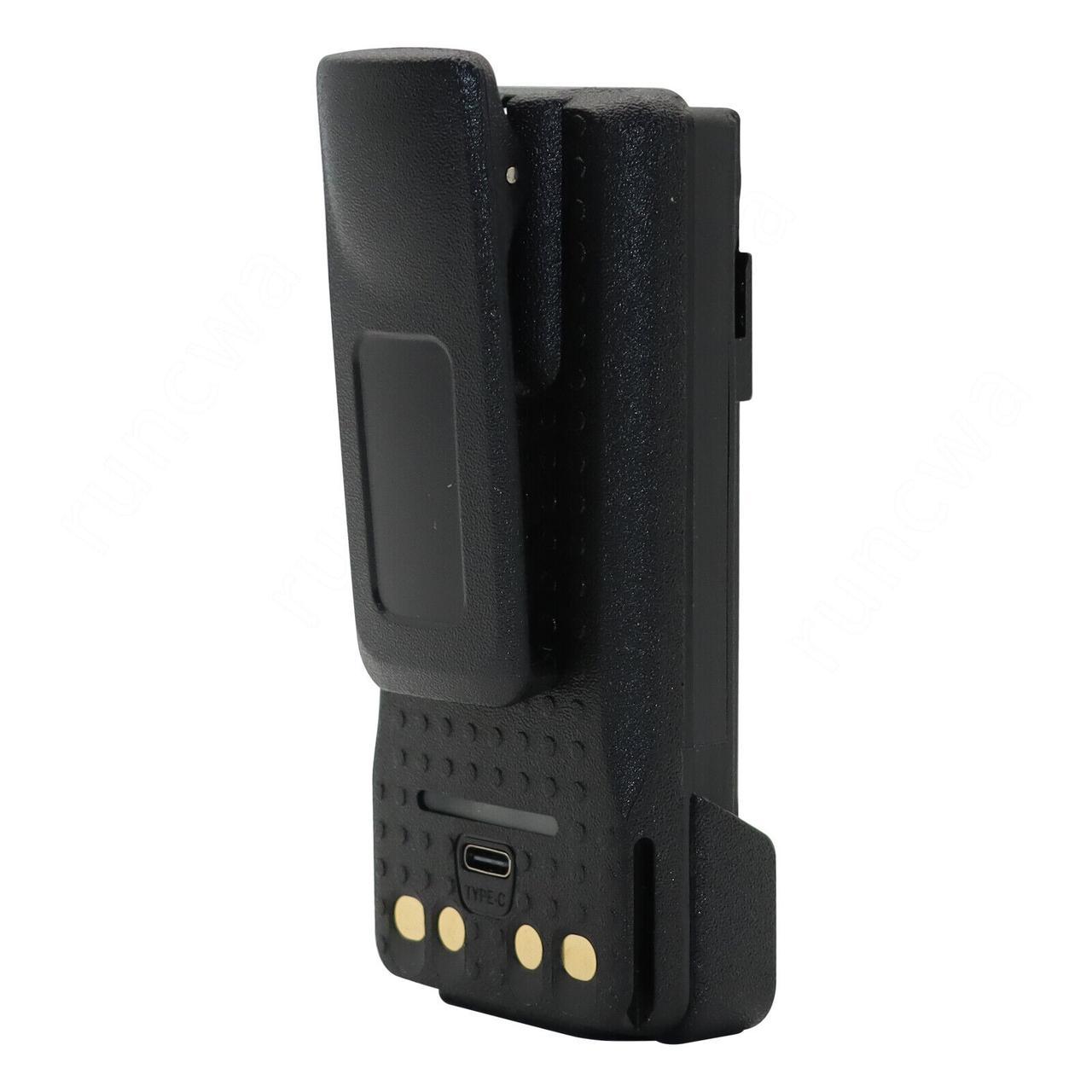 Акумуляторна батарея PMNN4409BR для Motorola DP4400 зарядка від USB TYPE-C.