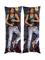 Подушка дакимакура Железный человек Тони Старк декоративная ростовая подушка для обнимания Код/Артикул 65