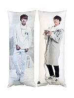 Подушка дакимакура K-pop Ким Тэ Хен BTS декоративная ростовая подушка для обнимания двусторонняя Код/Артикул