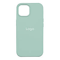 Чехол для iPhone 14 Silicone Case Full Size AA Цвет 17 Turquoise