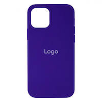 Чехол для iPhone 12 для iPhone 12 Pro Silicone Case Full Size AA Цвет 34 Purple