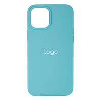 Чехол Silicone Case Full Size (AA) для iPhone 12 Pro Max Цвет 21.Sea blue