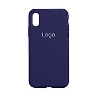 Чехол для iPhone Xr Silicone Case Full Size AA Цвет 34 Purple