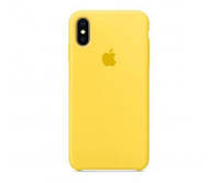 Чехол на iPhone X/XS,SILICONE CASE,Желтый,Canary Yellow