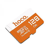 Мапа Пам'яті Hoco MicroSDXC 128gb 10 Class Колір Жовтогарячий