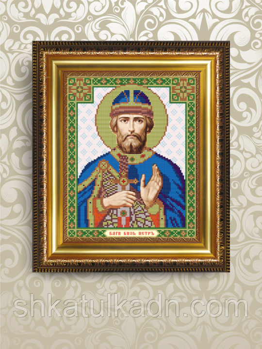 Схема для вишивки бісером Петро