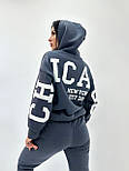 Спортивний костюм на флісі "Chicago" Батал, фото 4
