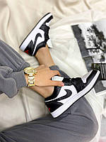 Nike Air Jordan Retro 1 Low Black White Red 44