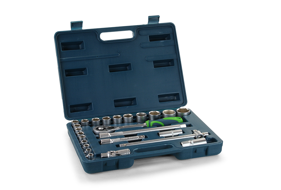 НАБІР ГОЛОВОК І БІТ 26 ЕД., КВАДРАТ 1/2 CR-V ARM-B0006