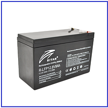 Акумуляторна батарея Ritar LiFePO4 12,8V 9Ah (115,2Wh) (150x65x95(100)