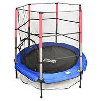 Батут дитячий спортивний із захисною сіткою ТМ "Profi16" 121см