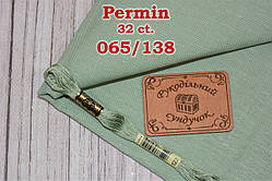 Тканина рівномірного переплетіння Permin 32ct 065/138 Stoney point, 100% льон (Данія)