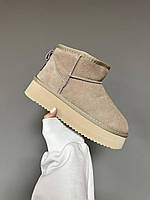 Ugg Ultra Mini Platform Latte Suede 41