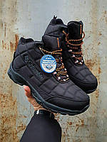 Columbia Waterproof Winter Boots Black Orange