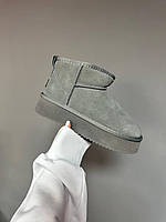 Ugg Ultra Mini Platform Cool Grey Suede 41