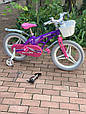 Дитячий велосипед MARS-14 Дюймів легкий магнієвий зі складаним кермом та часами від 4 років Фіолетово-рожевий, фото 10