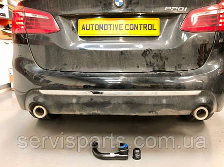 Швидкознімний фаркоп на BMW 2-series F45 F46 2014- на ключах, фото 1