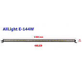 Світлодіодна фара AllLight E-144W однорядна 46chip OSRAM 3535 spot 9-30V