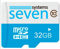 Картка пам'яті SEVEN Systems MicroSDHC 32GB Class 10