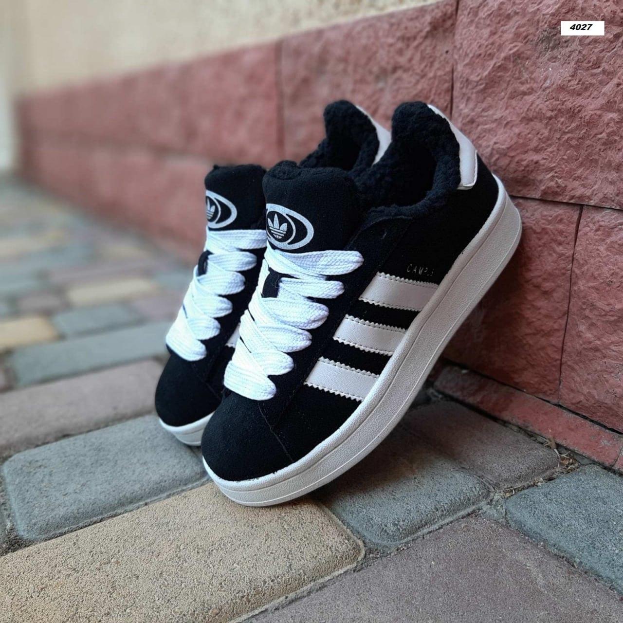 Кроссовки Adidas Campus зимние, кроссовки адидас кампус замшевые с ...