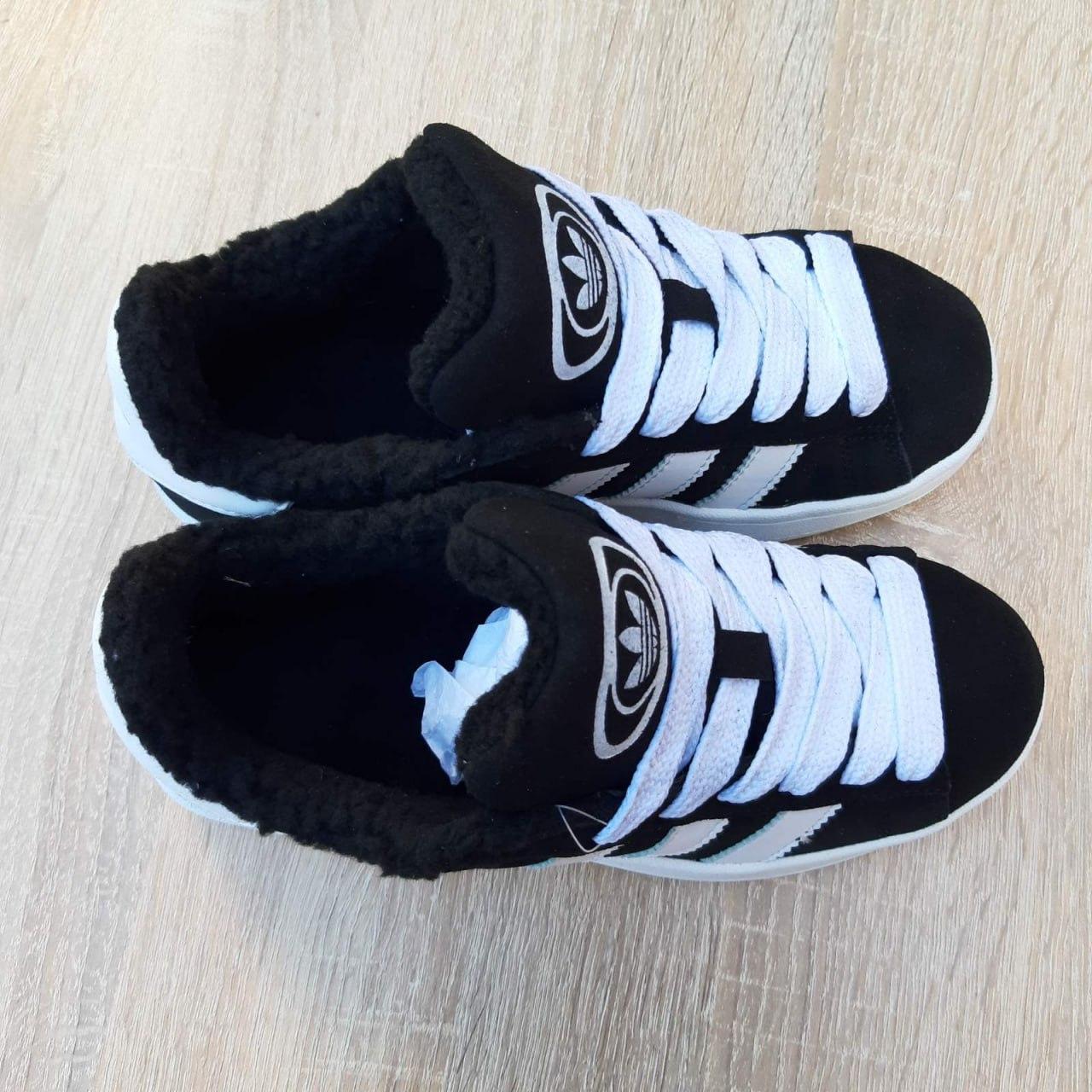 Кроссовки Adidas Campus зимние, кроссовки адидас кампус замшевые с ...