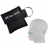 Кишенькова маска зі зворотним клапаном для проведення штучного дихання